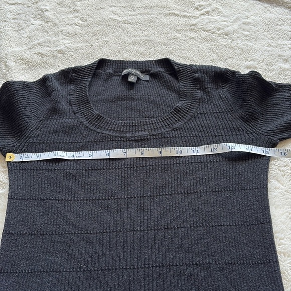 Banana Republic Cotton Black Ribbed XS Top - Picture 4 of 8